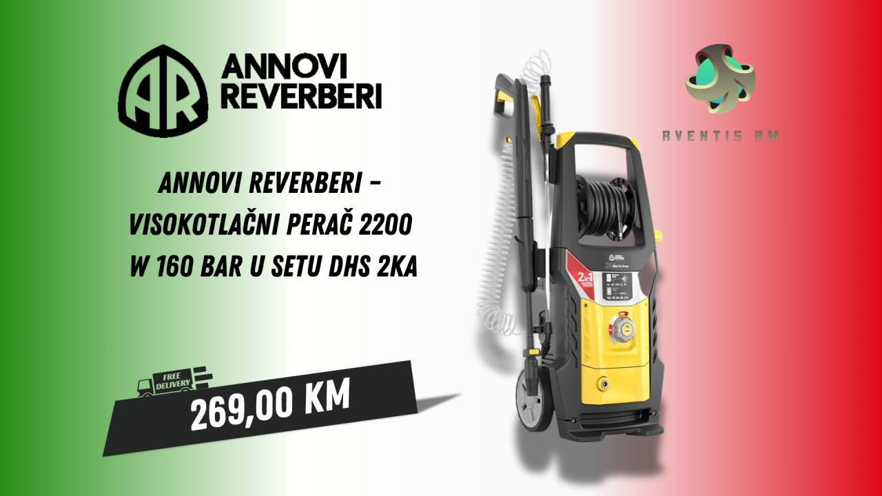 Annovi Reverberi Visokotlačni perač 2200 W 160 bar