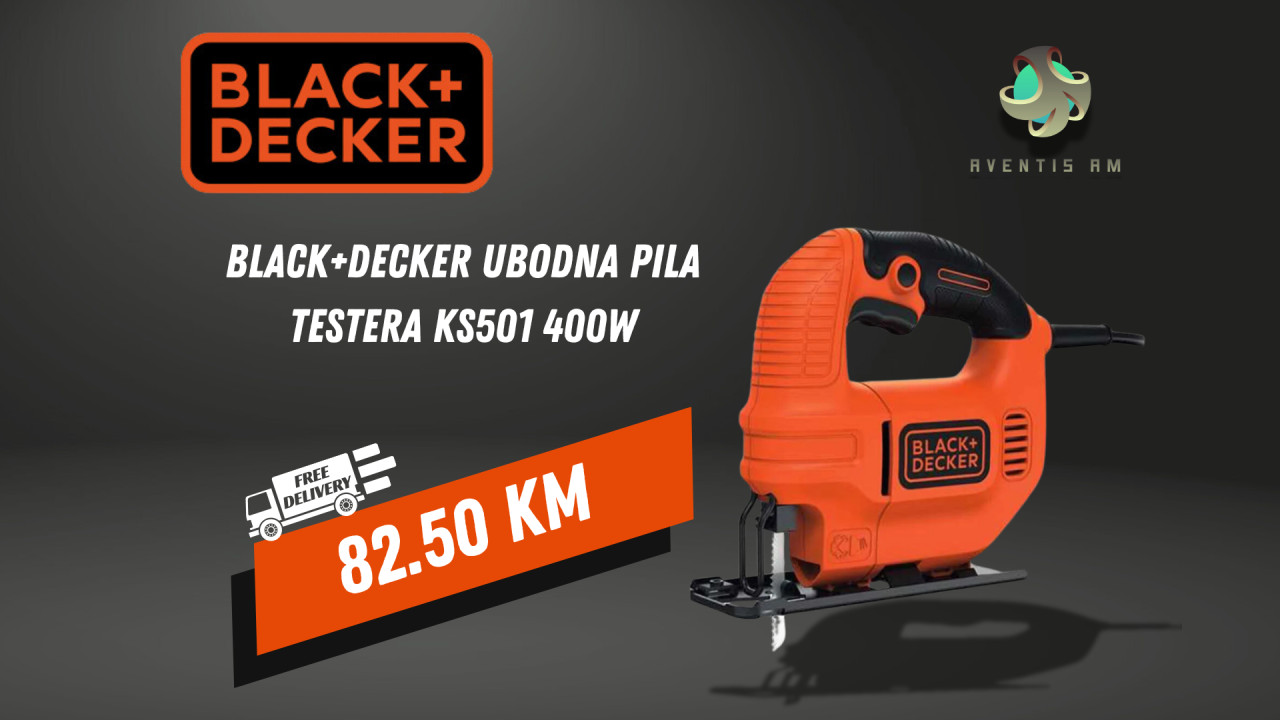 Black+Decker ubodna pila testera KS501 400W