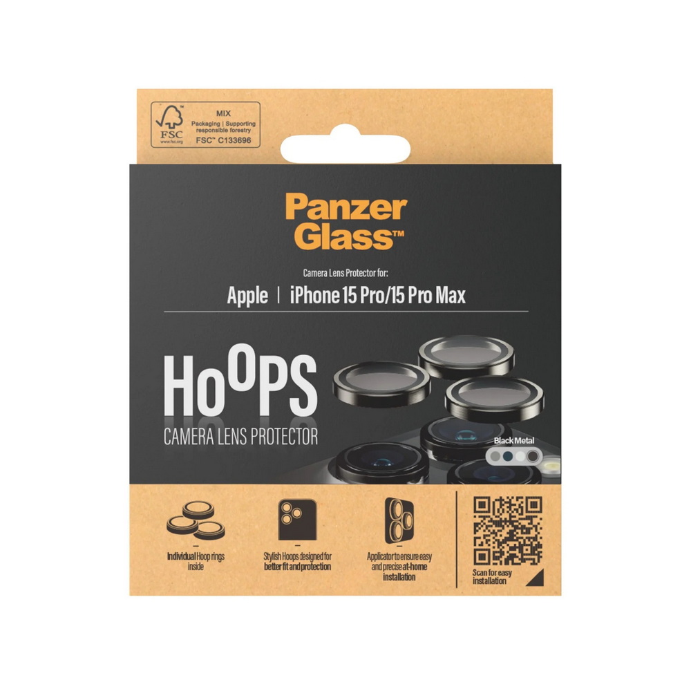 PANZERGLASS zaštitni prsten za kameru PG iPhone 15Pro/15ProMax