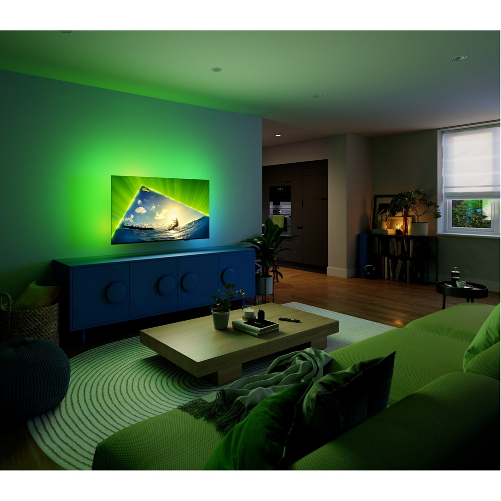 PHILIPS televizor 55PUS8209 4K QLED TV Ambilight Titan OS + SOUNDBAR TAB5109/10