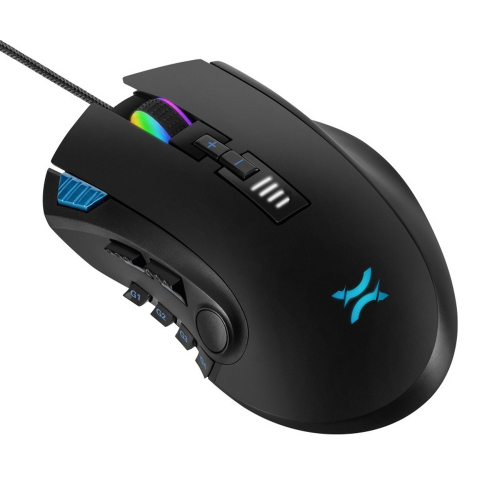 NOXO gaming miš RGB Nightmare Crni
