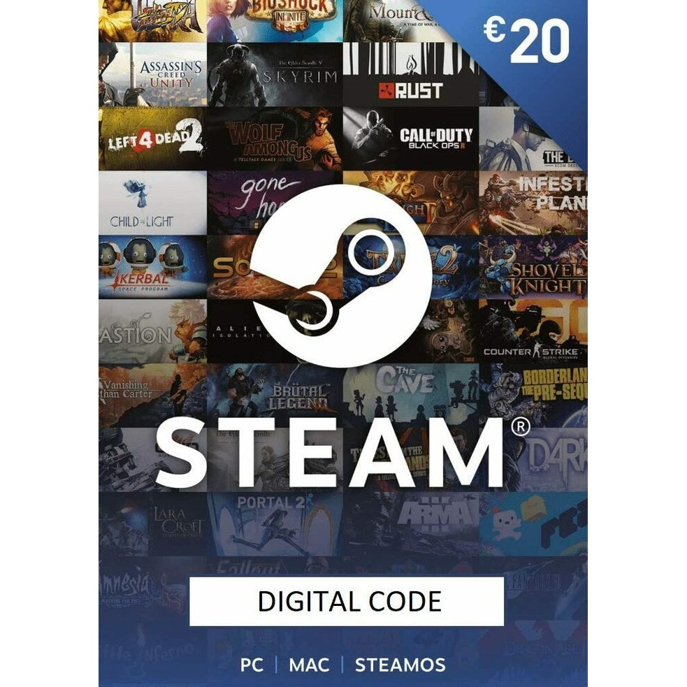 STEAM gift card 20€ - Global