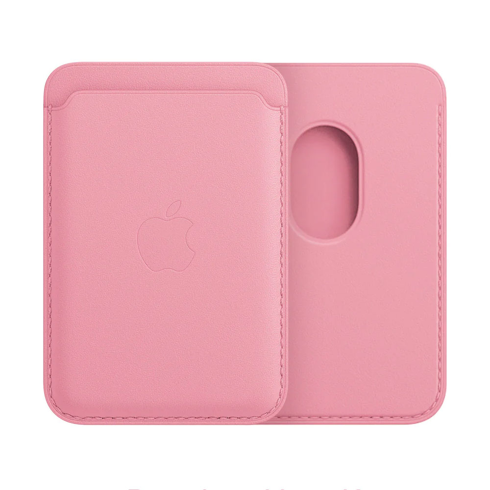 kožni magsafe novčanik Leather Wallet with MagSafe Pink