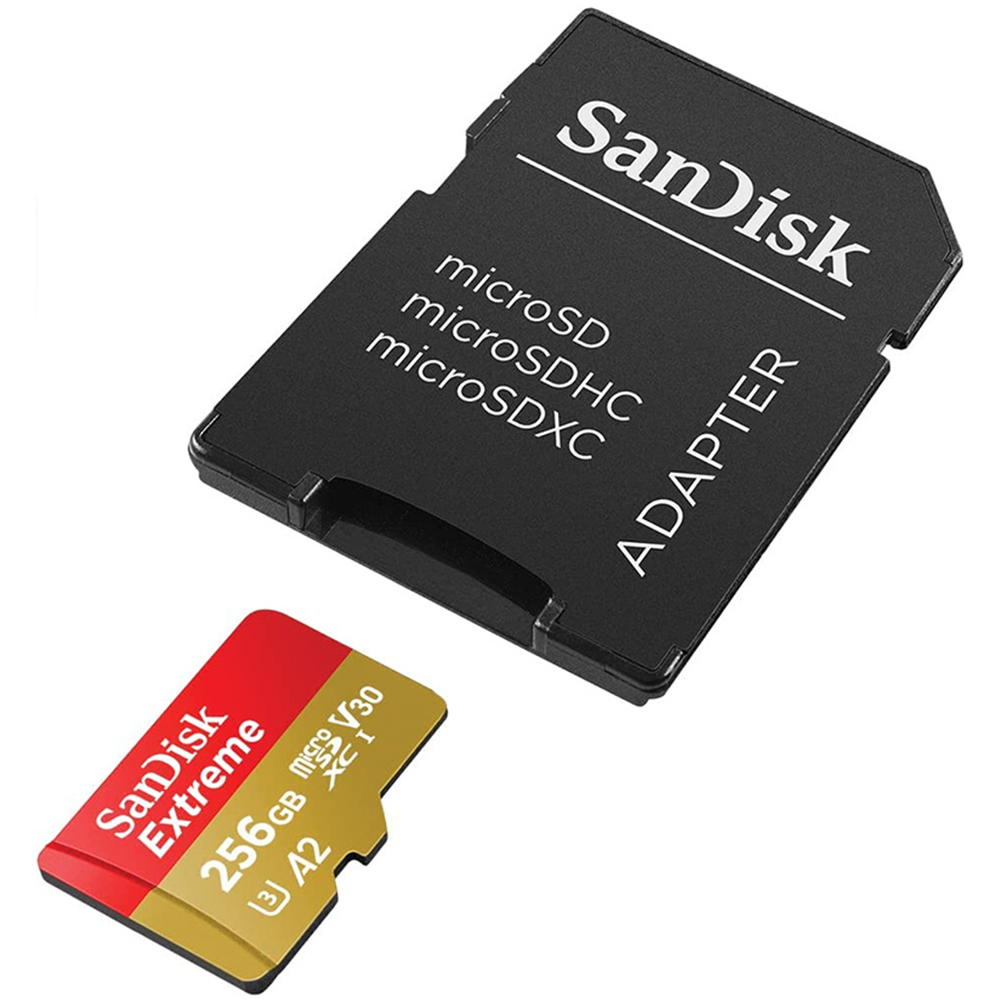 SanDisk SDXC 256GB Micro Extreme Pro 190MB/s A2