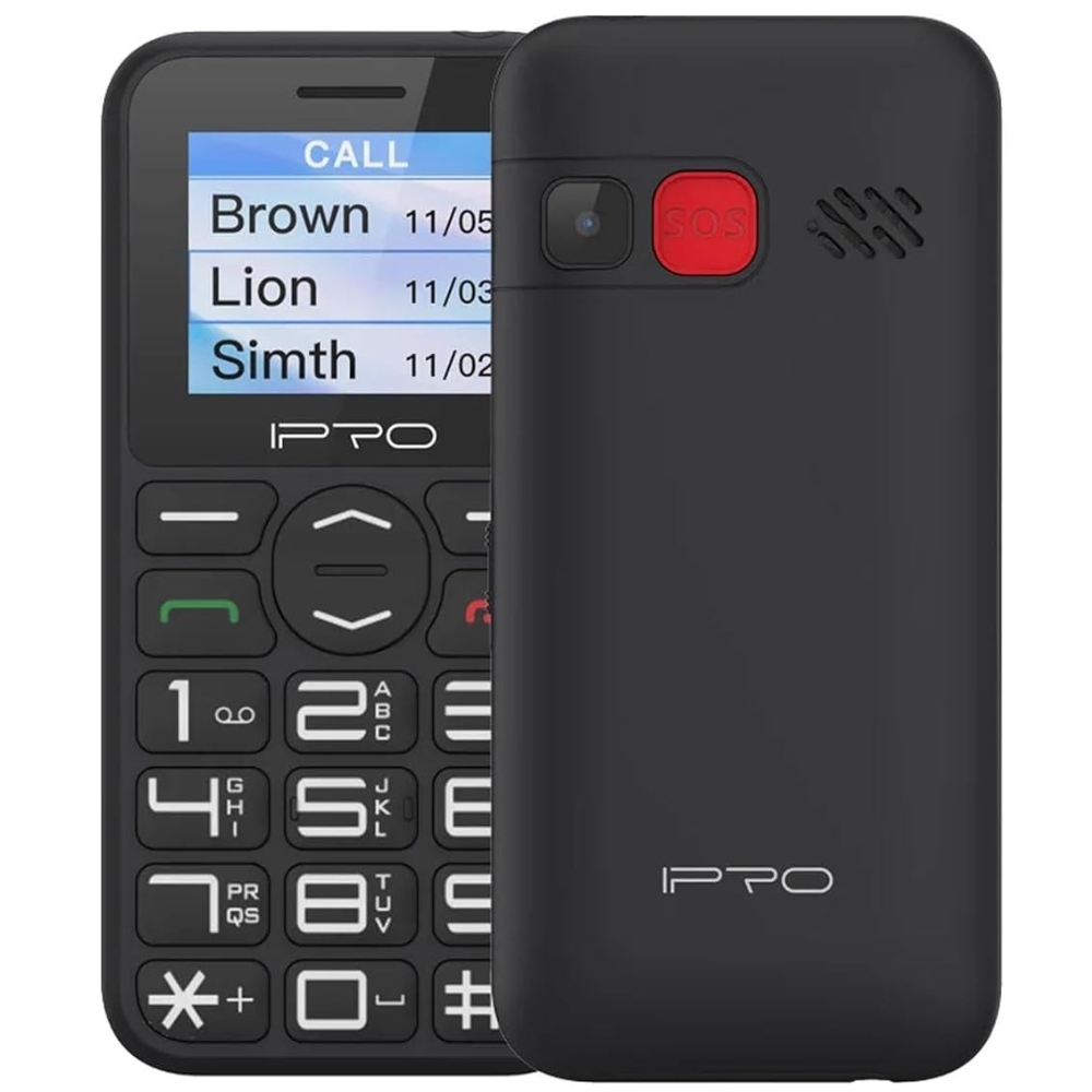 IPRO mobitel na tipke F183 Crni