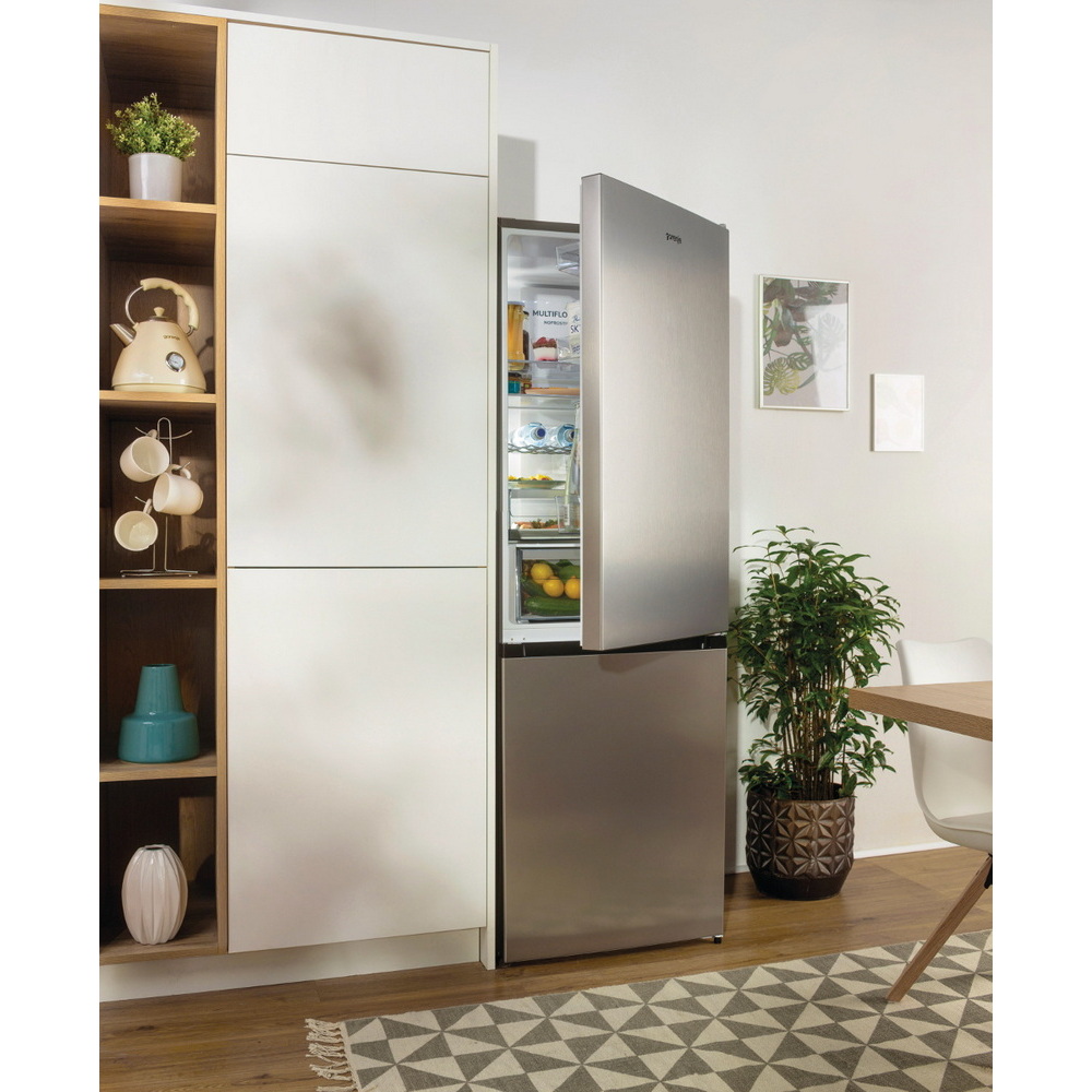 GORENJE kombinovani frižider NRKE62XL Sivi