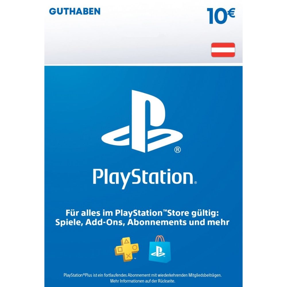 PLAYSTATION Network - Austria 10€
