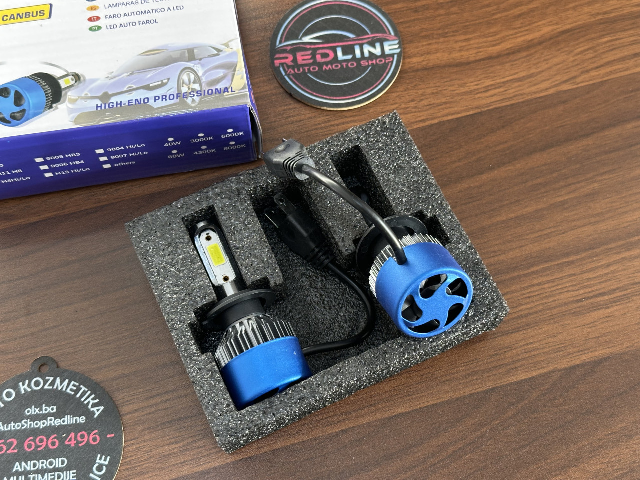 M2 H7 H4 LED Sijalice 50w Set COB Chip