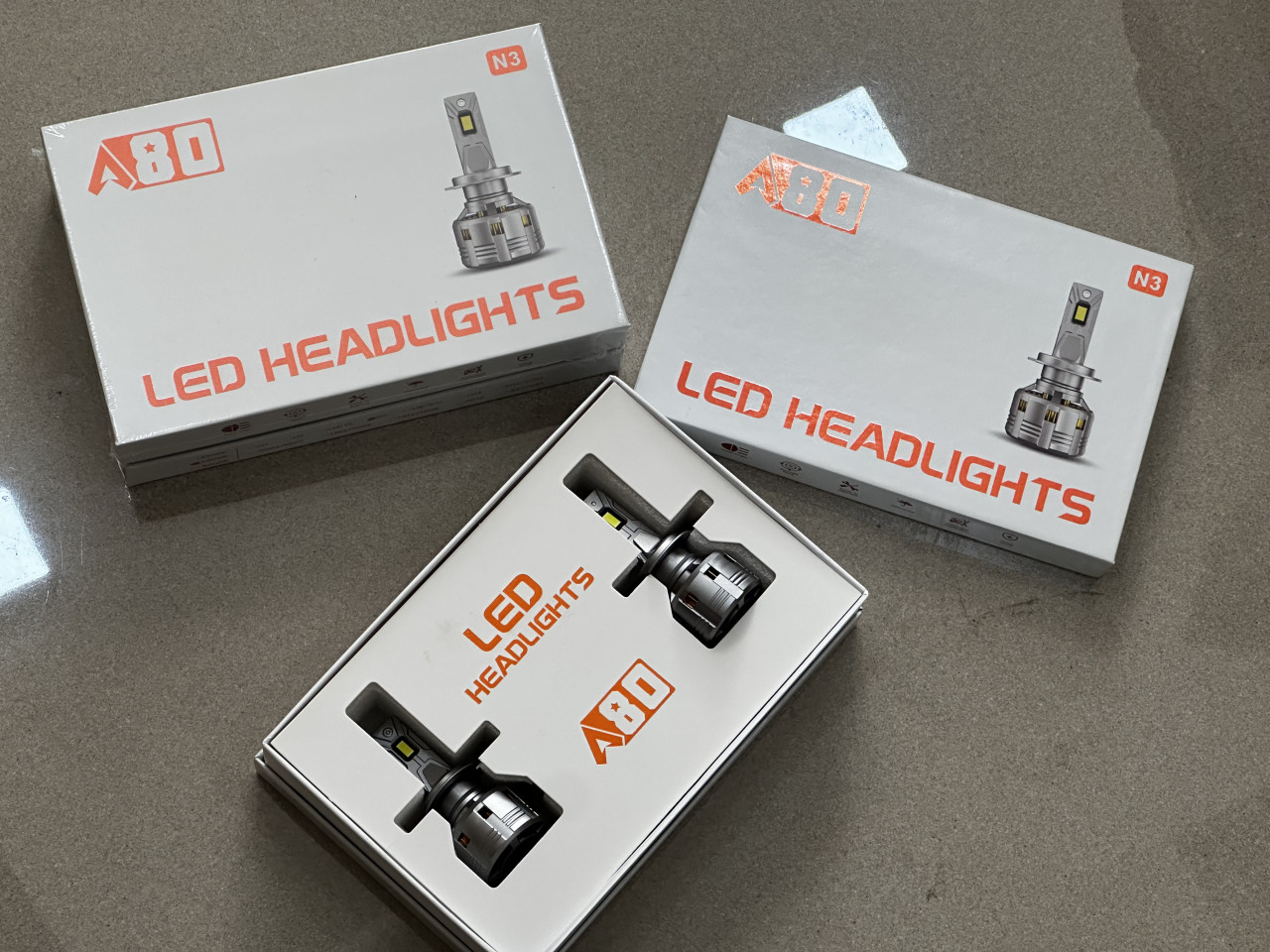Led Sijalice H7 A80 N3 12v 24v za kamion 6000k 180w