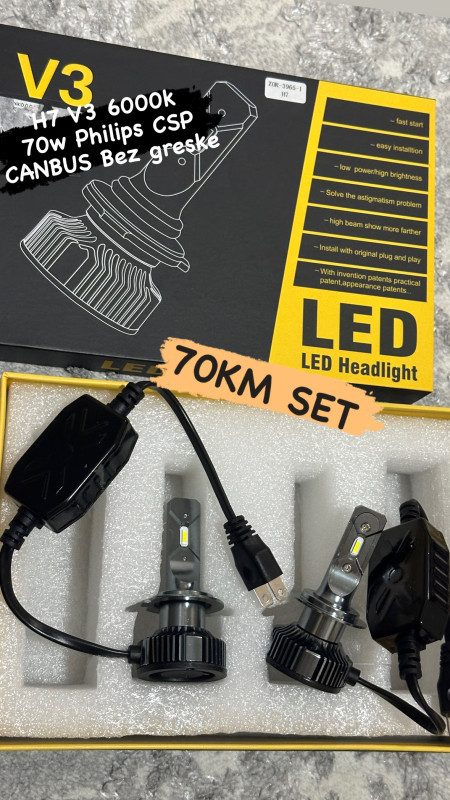 LED Sijalice Audi A4 B8 B8.5 FULL Paket Kratka Duga Maglenke
