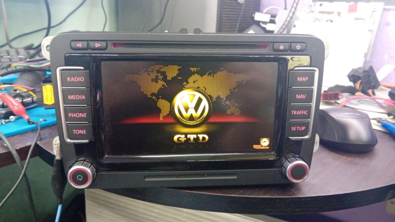 VW Radio LED RNS 510 GTD Golf Passat Tiguan
