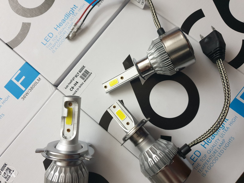 LED Sijalica komad C6 + H1,H4,H7,H8,H9,H11,Hb4,Hb4