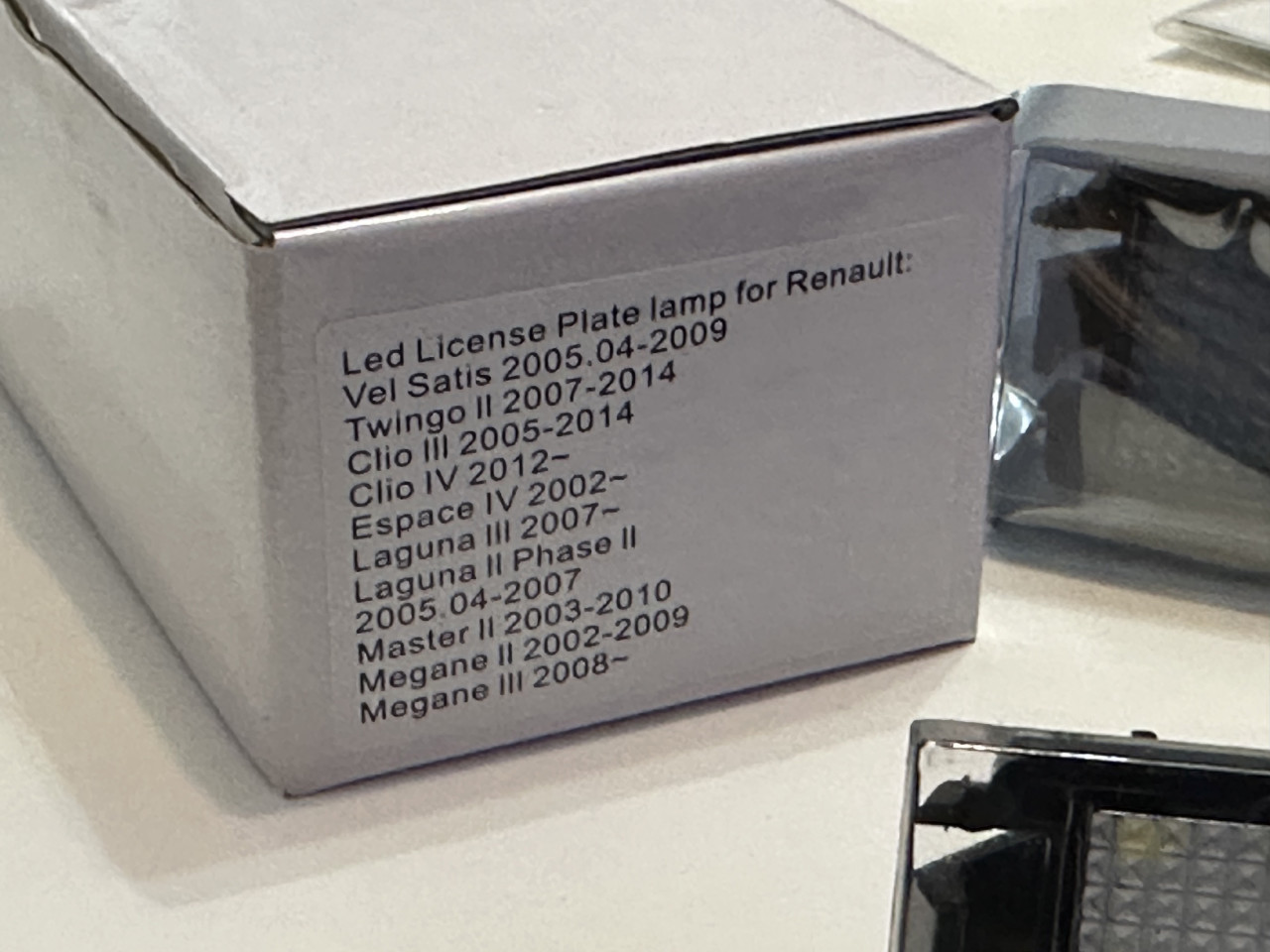 LED Sijalice Kucista Tablica Renault Reno Megane Laguna