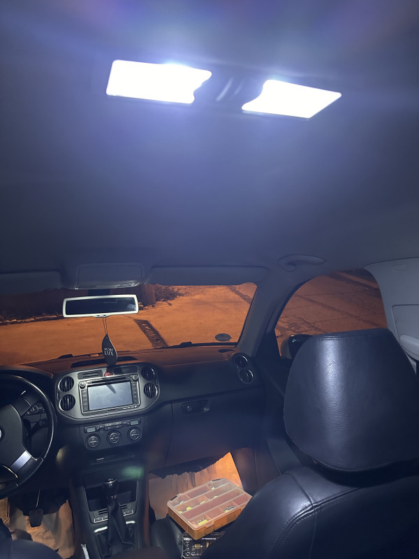 Tiguan LED Sijalice VW Enterijer Nebo Unutrasnjost Tablice