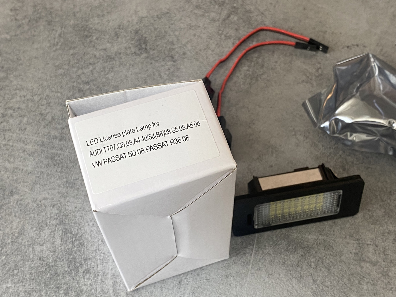 LED Kucista Tablicu Kuciste Tablice VW Bmw Audi Golf Bez Greske