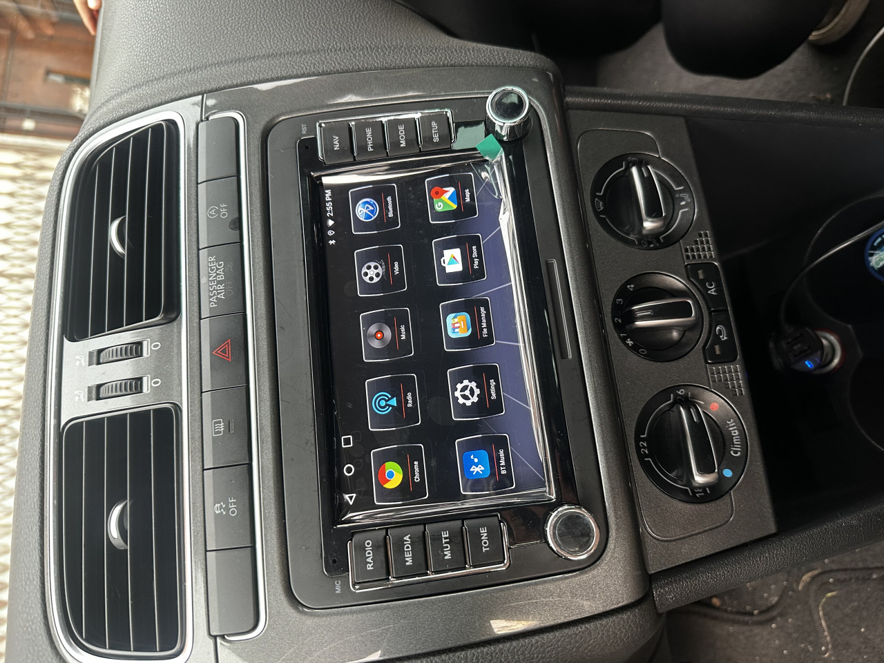 android radio navigacija vw multimedija pasat golf turan tiguan