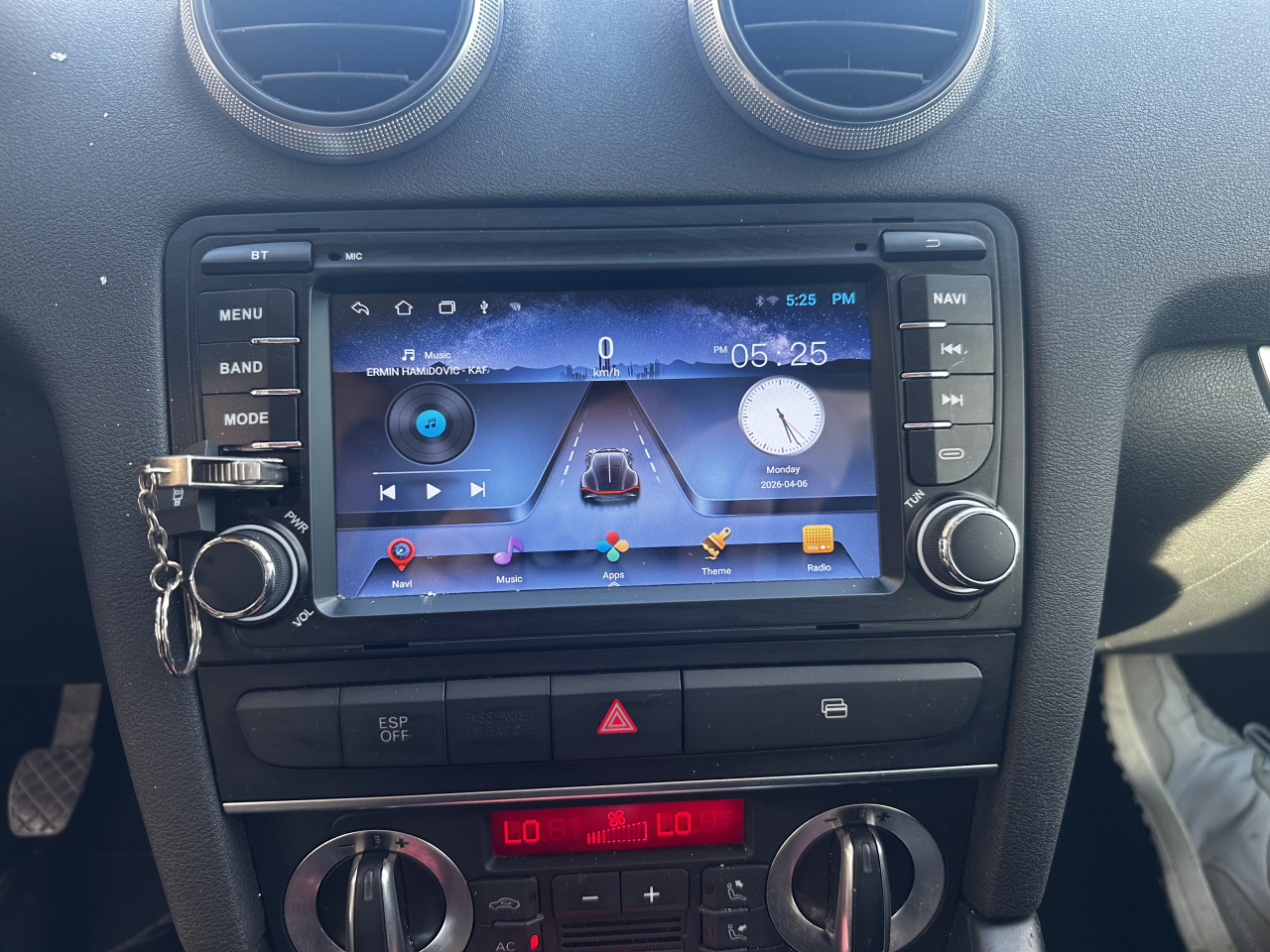 Audi A3 Multimedija android navigacija radio 2-32 7inch