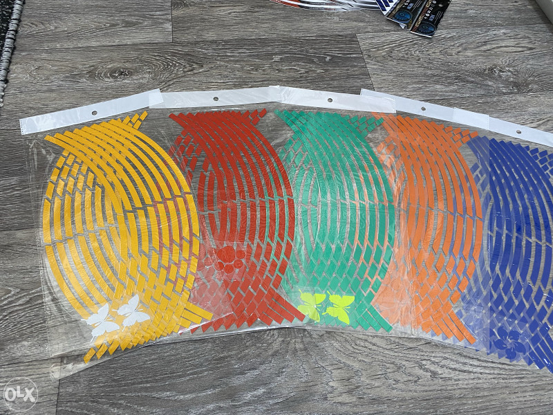 Naljepnice za felge motor sticker trakice