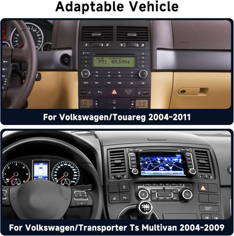 Android multimedija radio VW T5 Touareg vw tuareg kombi t5 t6