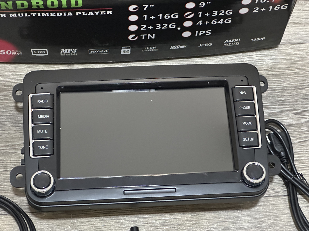 Android Multimedija Golf Touran Polo Passat VW 4+64GB Radio