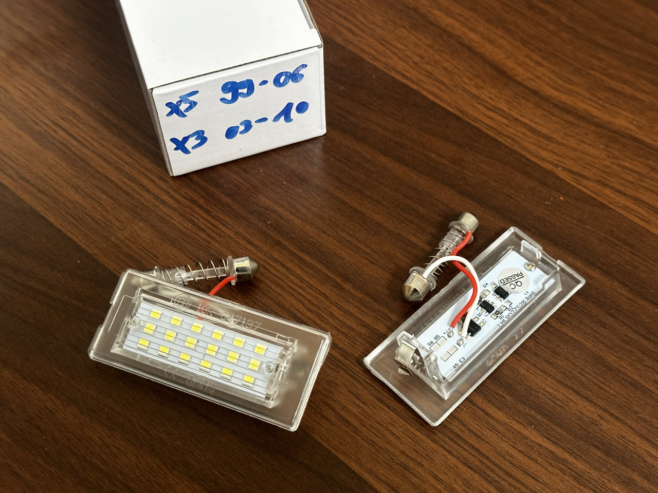 Osvijetljenje tablice LED kucista kucista tablice bmw x3 x5