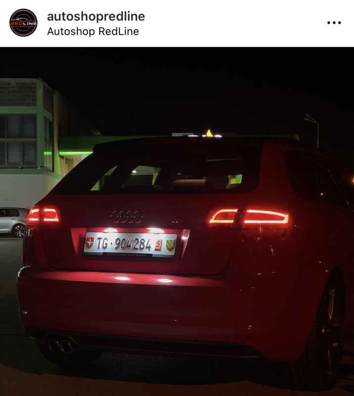 LED Kucista Tablicu Kuciste Tablice VW Bmw Audi Golf Bez Greske
