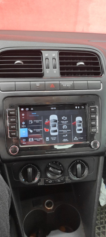 Android Multimedija Polo 6R 2010-2015 2+32GB 7incha VW