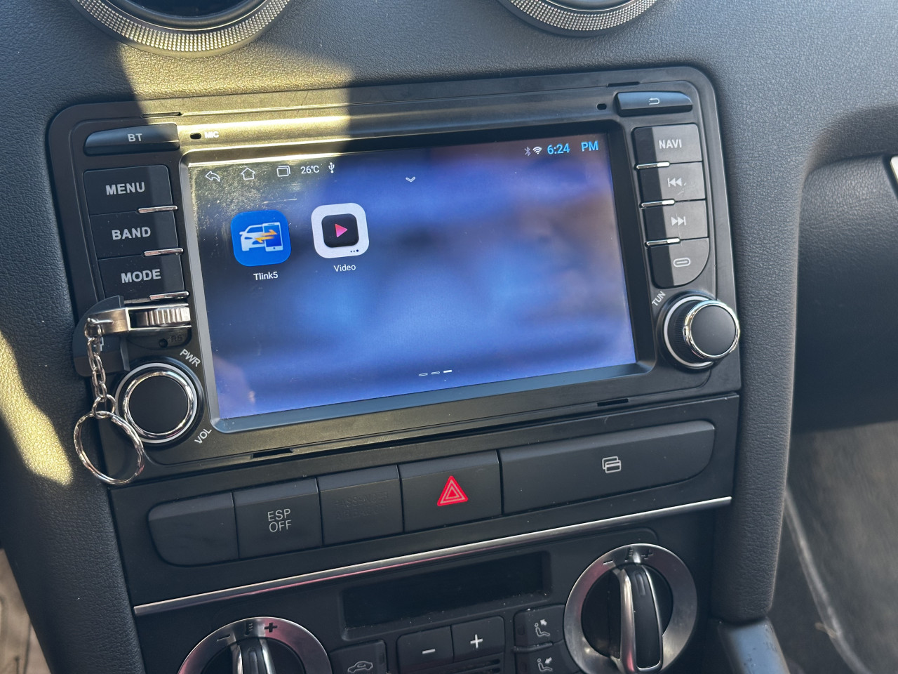 Audi A3 Multimedija android navigacija radio 2-32 7inch