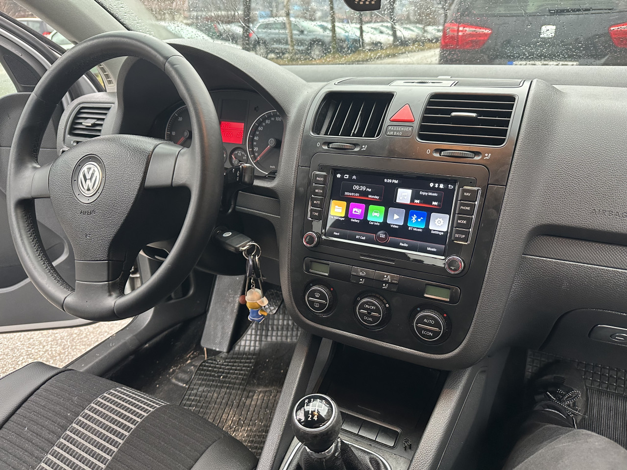 Android Multimedija Radio 4+64 GB VW SEAT SKODA RNS Bluetooth Aux
