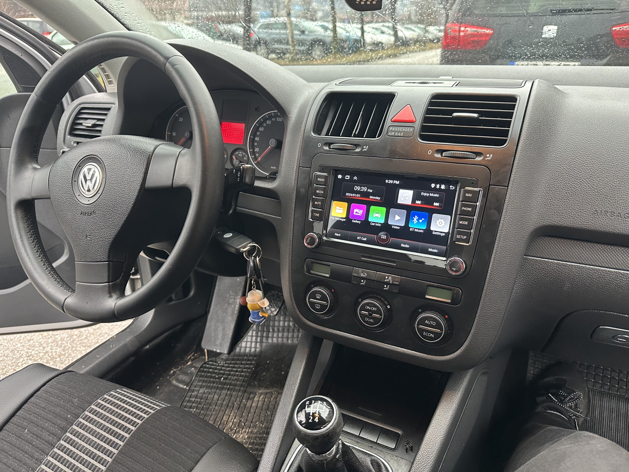 Radio Multimedija VW 4+64 GB Android VW Polo Golf Touran Passat