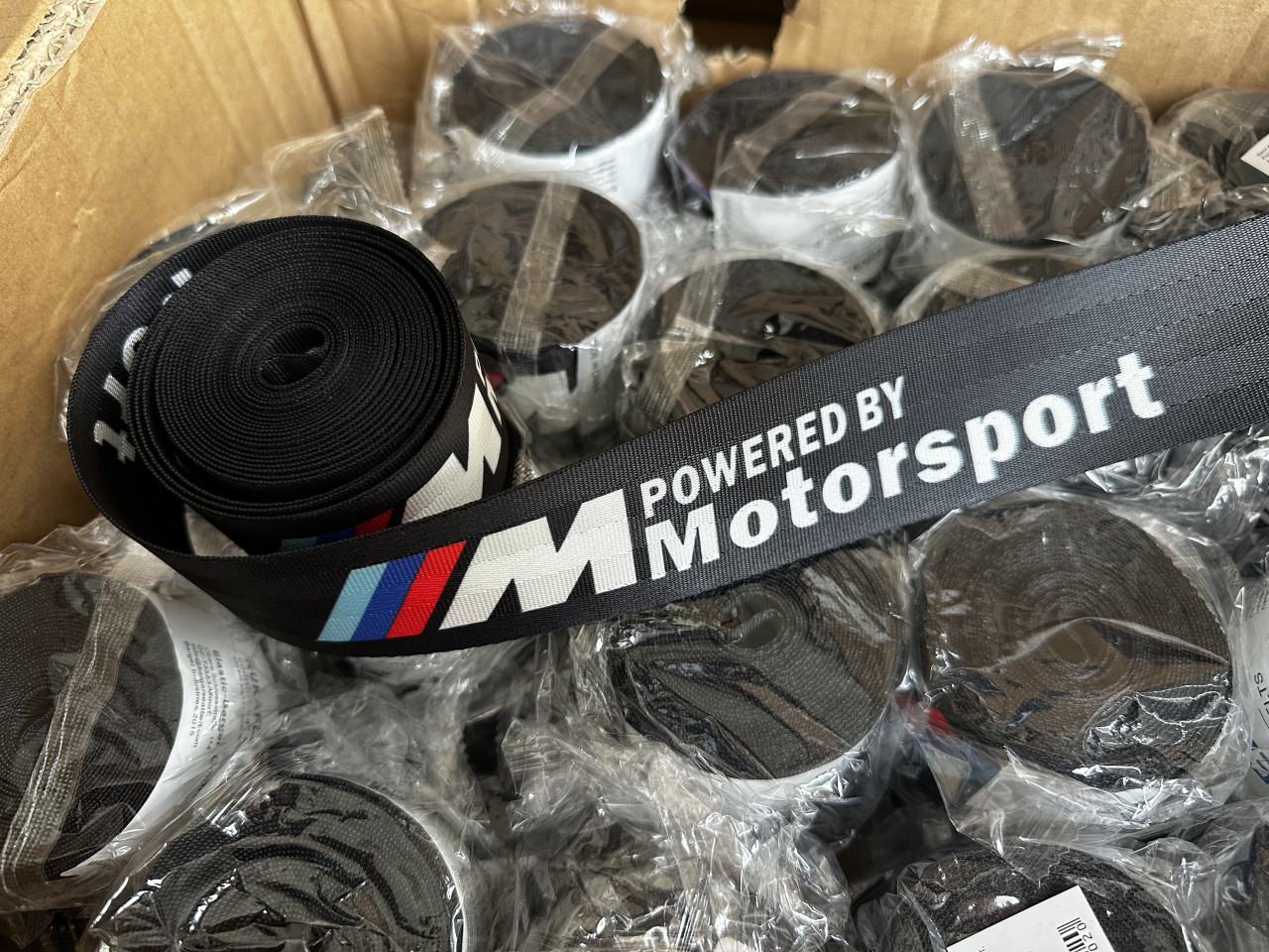 Pojas sigurnosni u boji BMW crni M Motorsport Bmw pojasevi