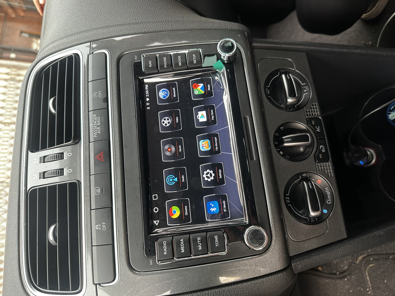 android radio navigacija vw multimedija pasat golf turan tiguan