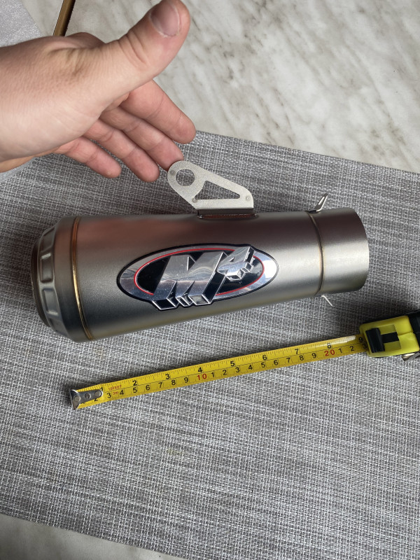 Auspuh m4 23cm najkraci 60mm ulazni fi