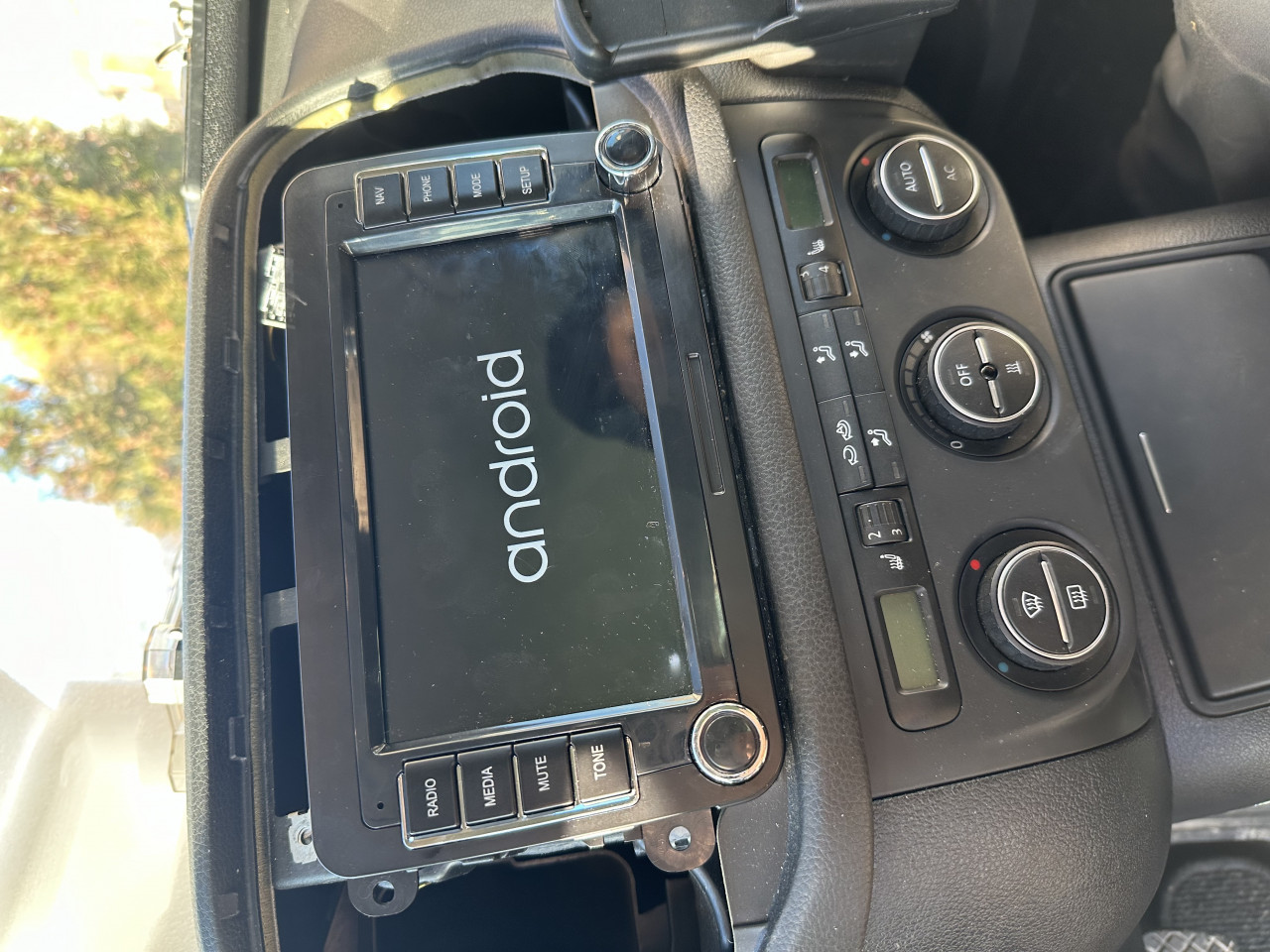 Android Multimedija 7 incha RNS 4+64GB Golf Tiguan Skoda VW