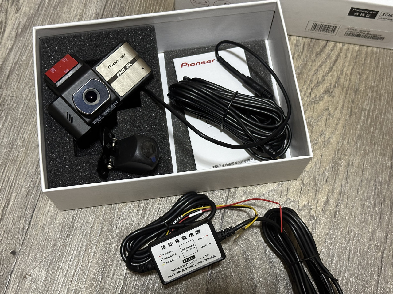 Pioneer ND-DVR30s 2K FHD DashCam Kamera
