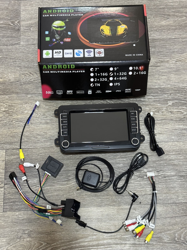 Android Multimedija Polo 6R 2010-2015 2+32GB 7incha VW