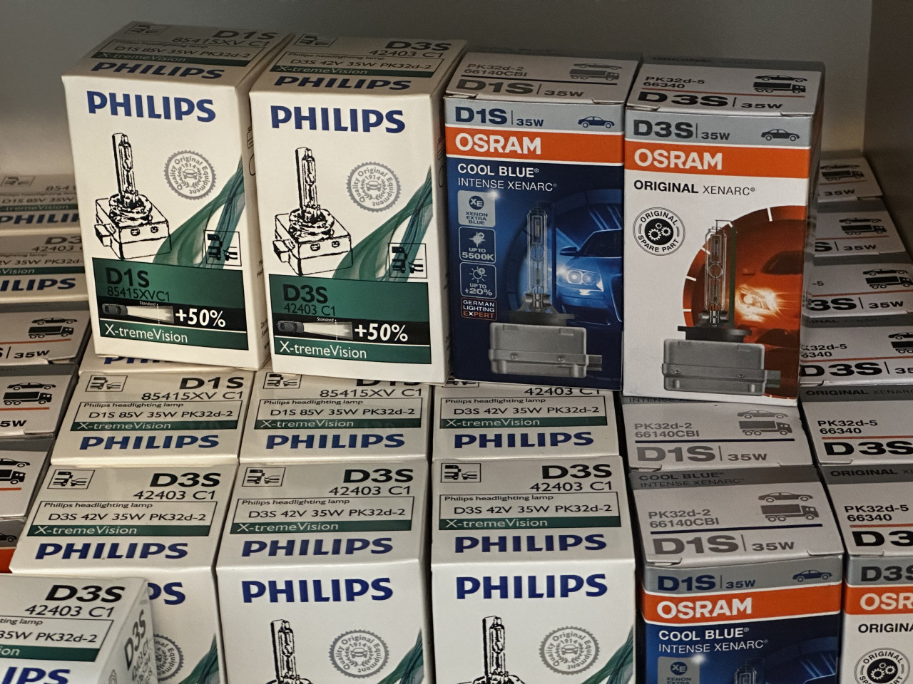 Xenon Sijalice osram philips 35w 6000k d3 d1 d1s d3s