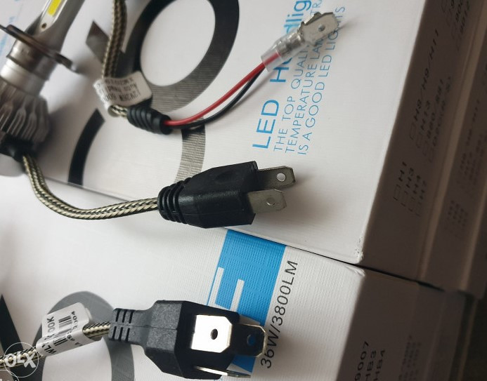 LED C6 H7 H1 Kratke Sijalice + Gratis Pozicije 12V 24V 3600LM 36W