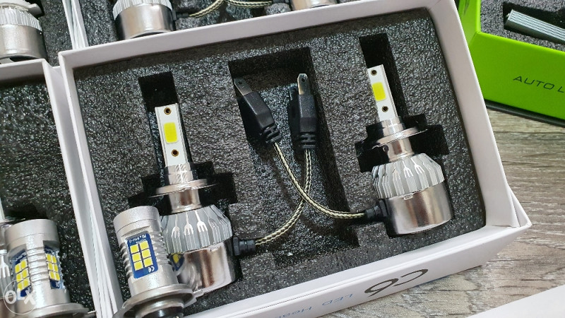LED Sijalica komad C6 + H1,H4,H7,H8,H9,H11,Hb4,Hb4