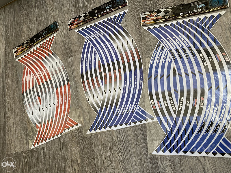 Naljepnice za felge motor sticker trakice