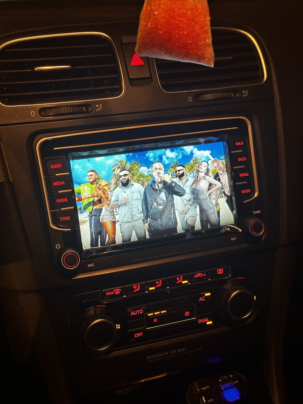 Android Multimedija 7 incha RNS 4+64GB Golf Tiguan Skoda VW