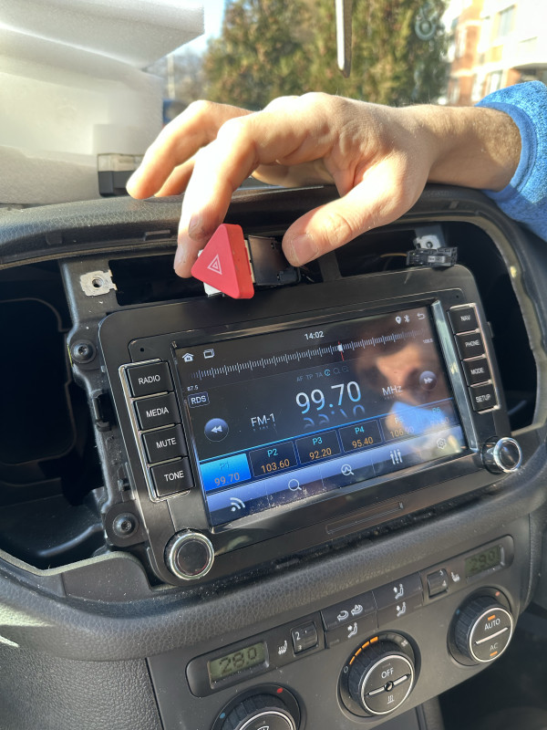 Multimedija Android Navigacija Skoda Octavia 4+64GB + blenda