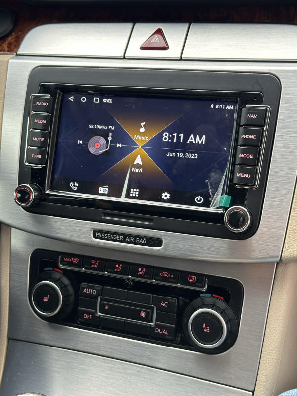 Radio Multimedija VW 4+64 GB Android VW Polo Golf Touran Passat