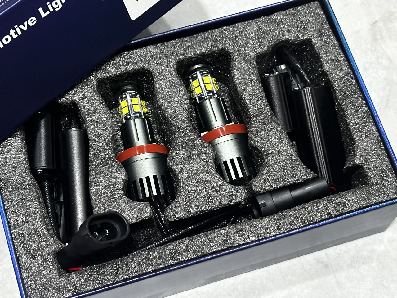 BMW E90 E91 E92 E60 H8 H11 Angel Eyes 120w