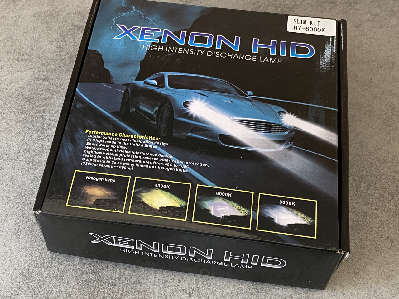 Xenon Sijalice H7 H4 Slim 35w 6000k Bijela
