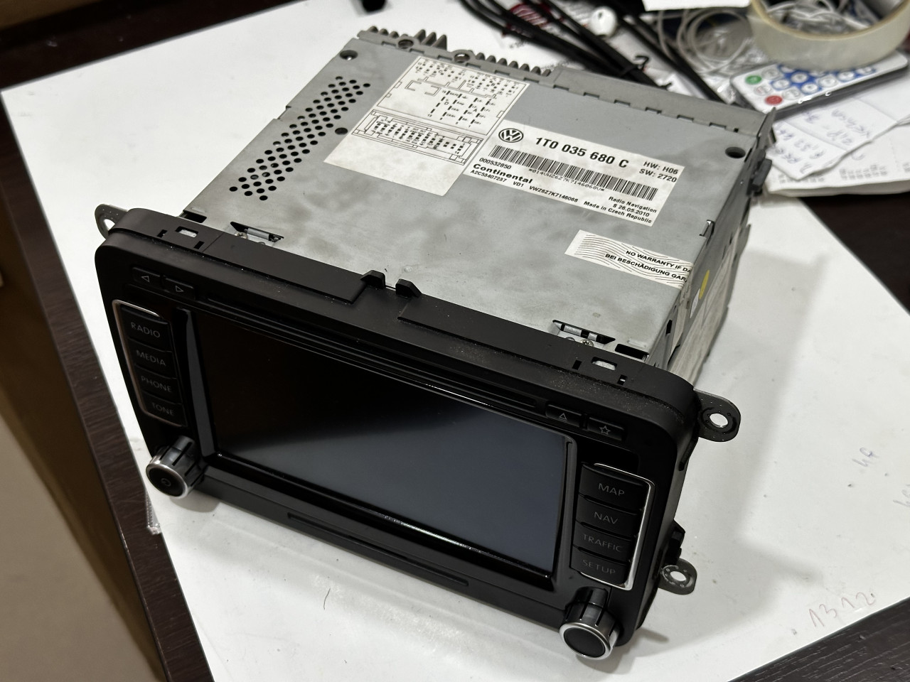 RNS 510 VW Passat Golf Navigacija Original LCD LED