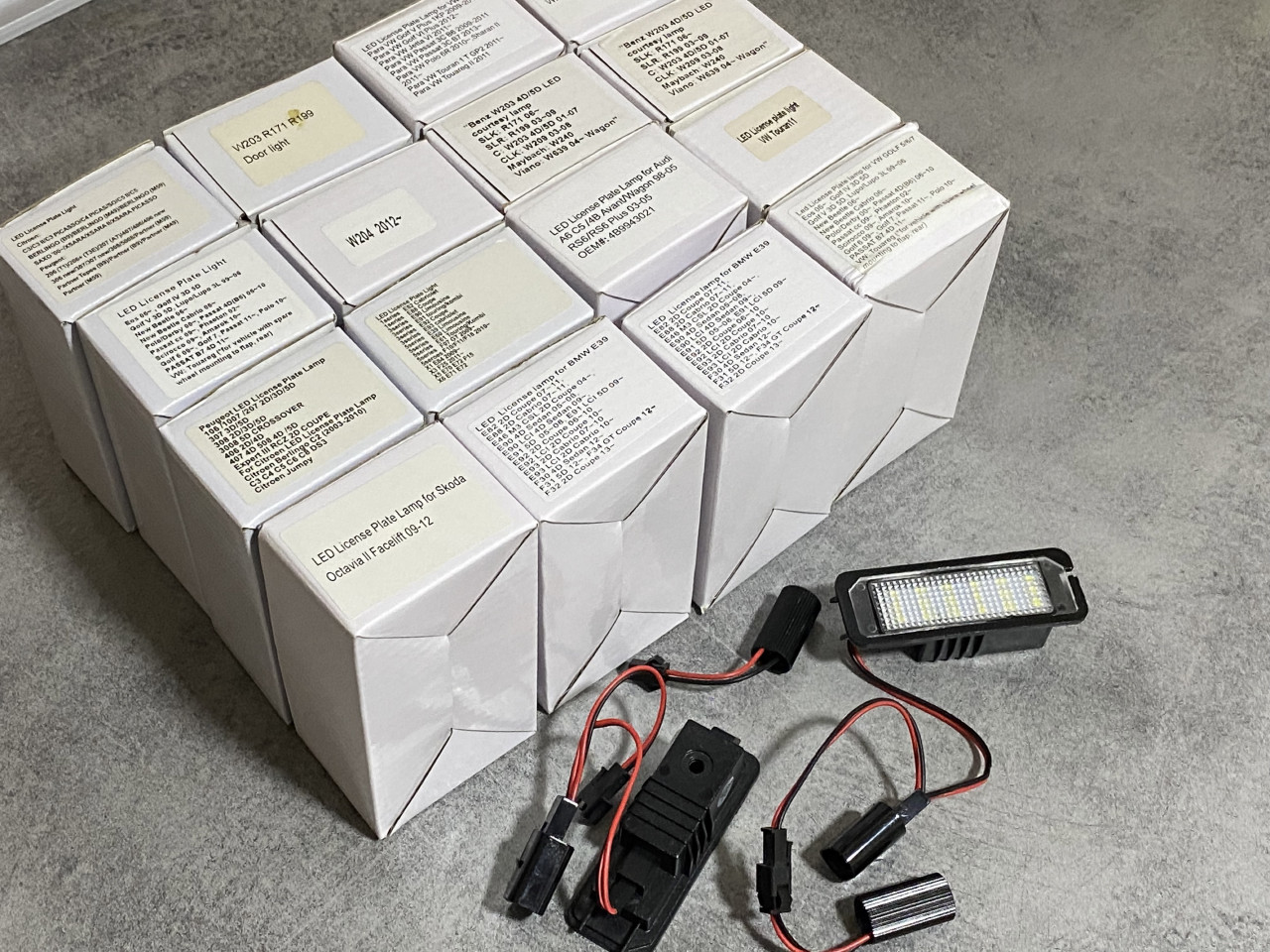 LED Kucista Tablicu Kuciste Tablice VW Bmw Audi Golf Bez Greske