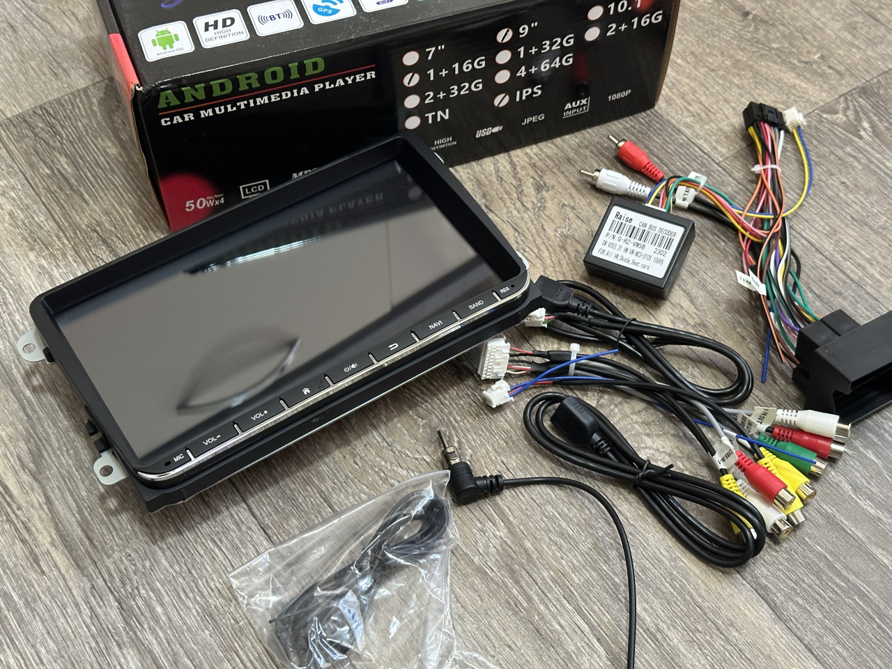 Android Multimedija 10 incha 4+64GB VW Skoda Seat