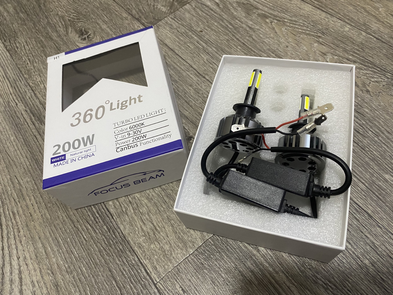H1 CanBus LED Duga Sijalice 200w Focus Beam
