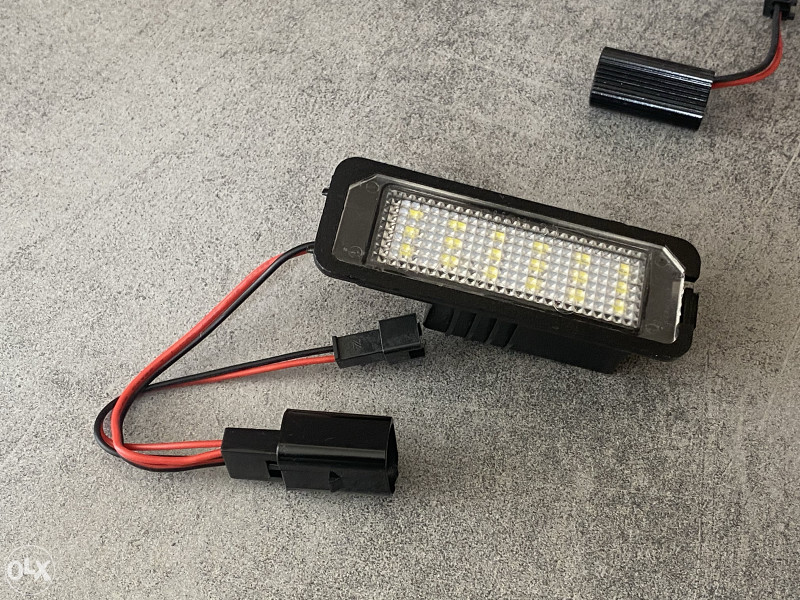 LED Kuciste Tablice VW Seat Golf Polo Touareg